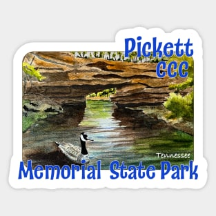 Pickett CCC Memorial State Park, Tennessee Sticker